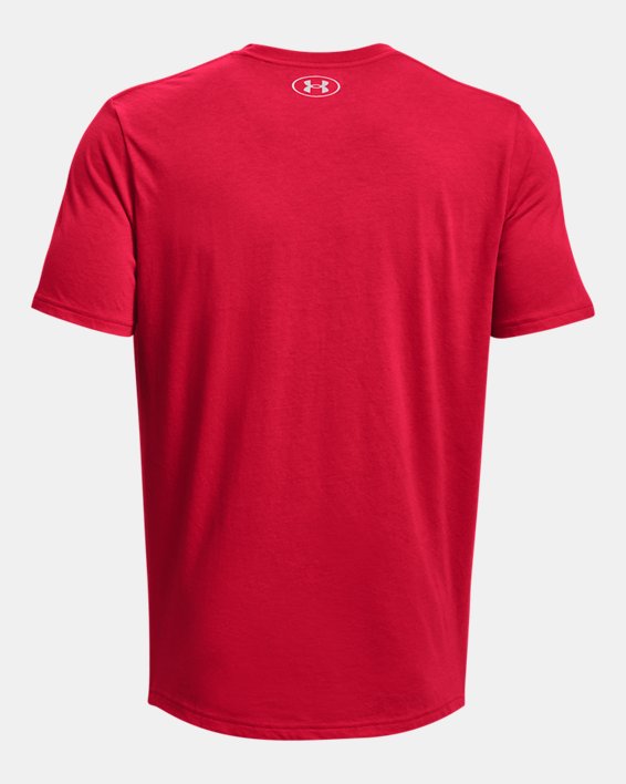 Men's UA Performance Sport Collegiate Sideline T-Shirt, Red, pdpMainDesktop image number 4